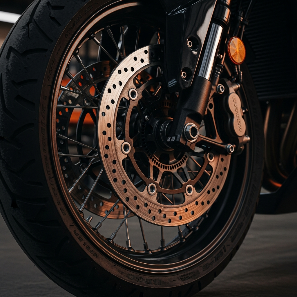 Cambio de neumáticos y frenos de moto Motor26